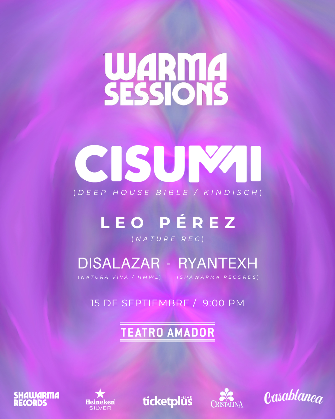Warma Sessions CISUMMI at Teatro Amador