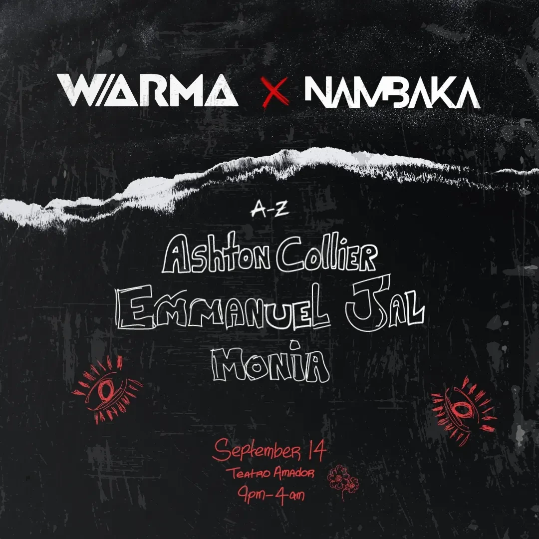 WARMA and Nambaka lineup flyer