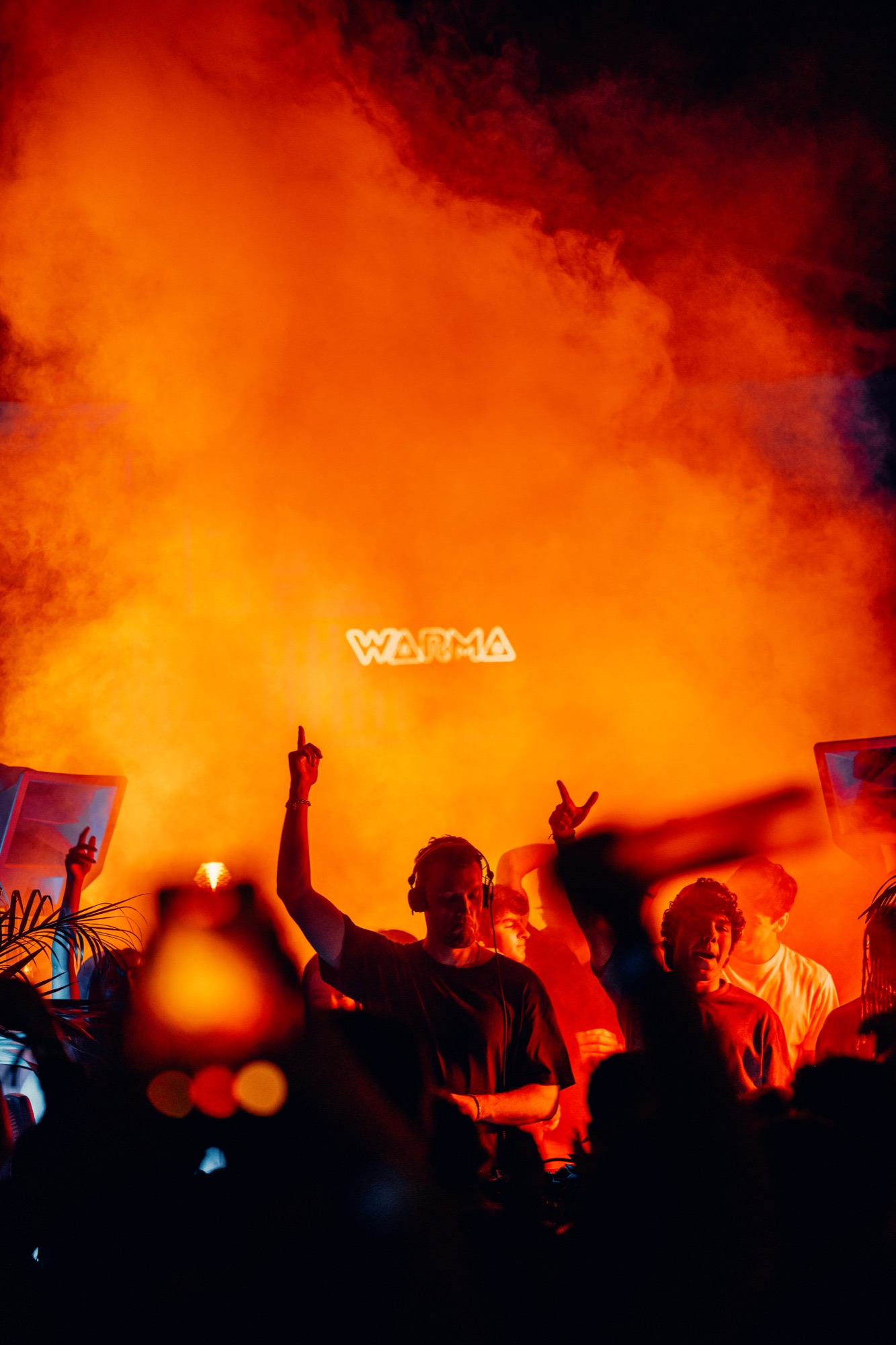 Live WARMA production moment