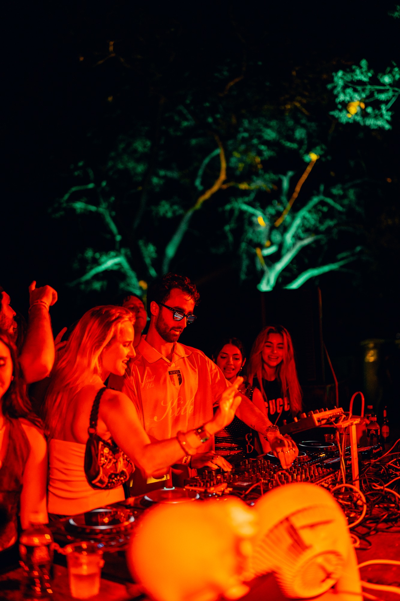 Atmospheric WARMA dance floor