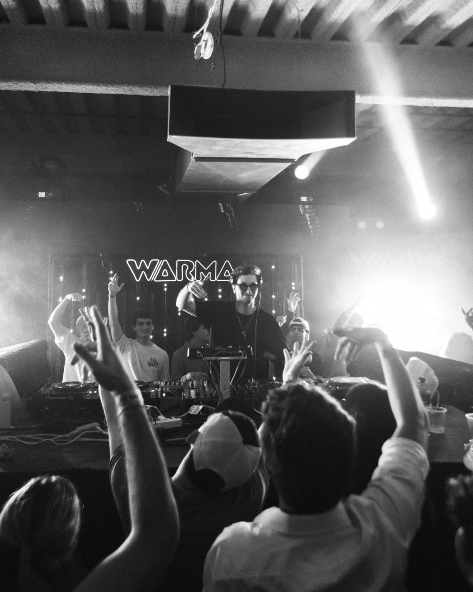 People connecting through music at WARMA